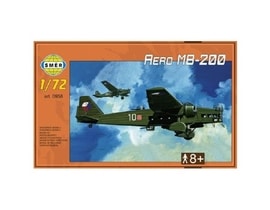 Model Aero MB-200 1:72 22,3x31,2cm v krabici 35x22x5cm