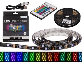 Světelný pásek s LED diodami měnícími barvu, D: 2 m,