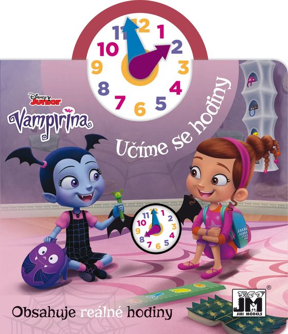 Kniha s hodinami Vampirina