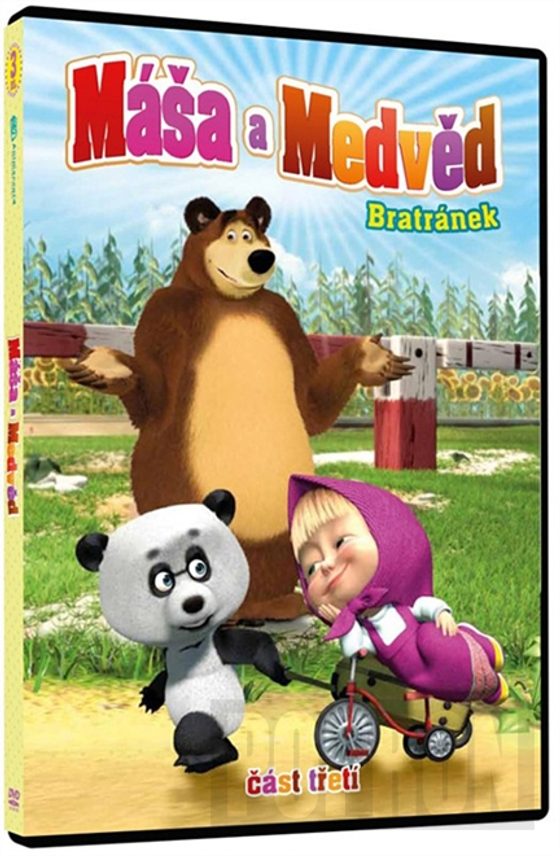 Máša a medvěd 3 - Bratránek, DVD