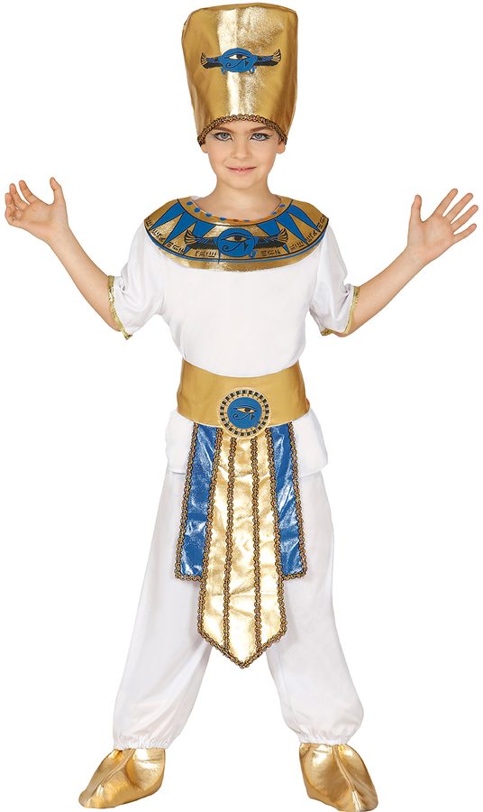 Egyptské maškarní šaty Dětské Egyptský faroah Kostým pro chlapce Věk 5 - 6 let