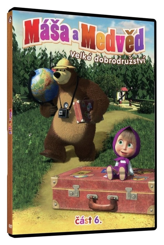Máša a medvěd - Velké dobrodružství část 6. ,DVD