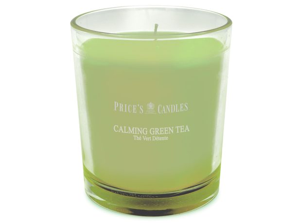 FRAGRANCE vonná svíčka ve skle Calming Green Tea - hoření 45h