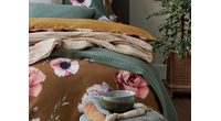 Vandyck Luxusní přehoz na postel Home Piqué waffle Earth green