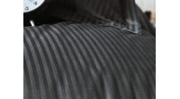 Cottonbox obliečka bavlnený satén Stripe black