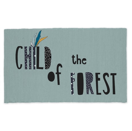 TODAY KIDS bavlněný koberec Child of the Forest 60x120 cm