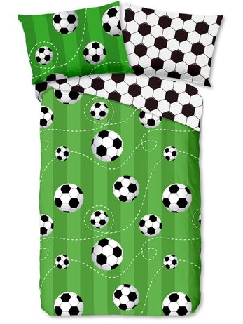 Obliečky Good Morning 100% bavlna Soccer 140x200/70x90 cm