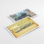 Obaly na karty (ART Sleeves) pro Ticket to Ride Europe - Gamegenic, 168 ks