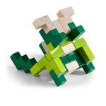 3D Stavebnice zelená