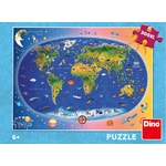 Puzzle Dětská mapa 300 XL