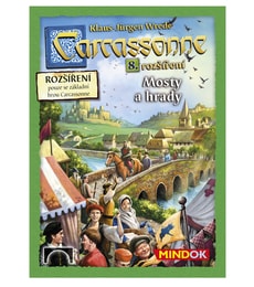 Carcassonne 8. rozšíření (2. EDICE) - Mosty a hrady - Produkt Carcassonne 8. rozšíření (2. EDICE) - Mosty a hrady