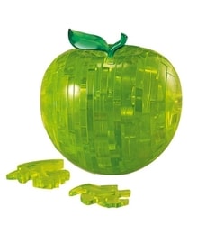 Hlavolam Crystal Puzzle - Jablko zelené - Produkt Hlavolam Crystal Puzzle - Jablko zelené