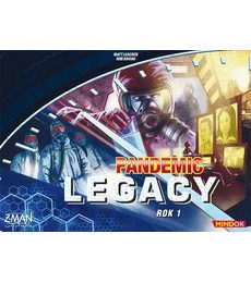 Pandemic: Legacy - Rok 1 - modrá edice - Produkt Pandemic: Legacy - Rok 1 - modrá edice