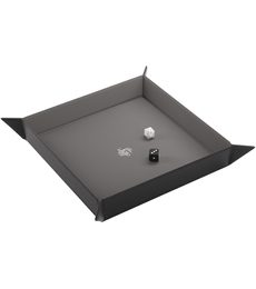 Magnetic Dice Tray Square Black/Gray - Magnetic Dice Tray Square Black/Gray