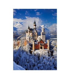 Puzzle Zimní Neuschwanstein 1000d - Produkt Puzzle Zimní Neuschwanstein 1000d