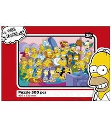 Puzzle The Simpsons 500d - Produkt Puzzle The Simpsons 500d