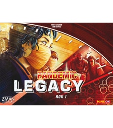 Pandemic: Legacy - Rok 1 (červená krabice) - Produkt Pandemic: Legacy - Rok 1 (červená krabice)