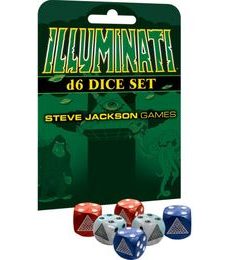 Illuminati - d6 Die Set - Illuminati - d6 Die Set