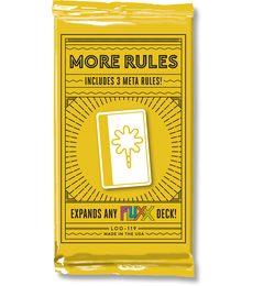 More Rules (Expansion for Any Fluxx Deck) - More Rules (Expansion for Any Fluxx Deck)