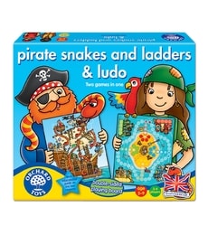 Pirátské Žebříky a Hadi & Pirát Ludo (Pirate Snakes and Ladders & Ludo)