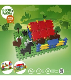 Stavebnice BLOK 3 farma - Produkt Stavebnice BLOK 3 farma