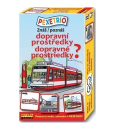 Pexetrio Znáš dopravní prostředky? - Produkt Pexetrio Znáš dopravní prostředky?