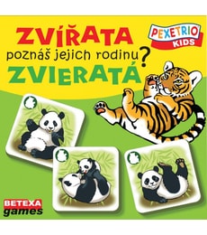 Pexetrio Kids: Zvířata - Poznáš jejich rodinu? - Produkt Pexetrio Kids: Zvířata - Poznáš jejich rodinu?