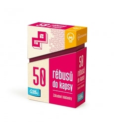 50 rébusů do kapsy - Záludné hádanky - Produkt 50 rébusů do kapsy - Záludné hádanky
