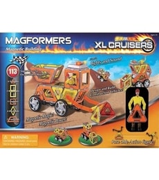 Magformers XL Cruisers Stavební auto - Produkt Magformers XL Cruisers Stavební auto
