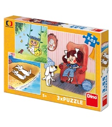 Puzzle Moje pohádky 3x55d - Produkt Puzzle Moje pohádky 3x55d