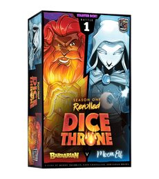 Dice Throne: ReRolled - Barbarian v Moon Elf (Season 1, Box 1) (poškozený obal) - Produkt Dice Throne: ReRolled - Barbarian v Moon Elf (Season 1, Box 1) (poškozený obal)