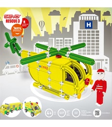 Stavebnice Seva Rescue 3 - Záchranáři - Produkt Stavebnice Seva Rescue 3 - Záchranáři
