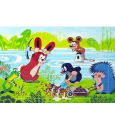 Pěnové puzzle Krtek - Potopa 24d - Produkt Pěnové puzzle Krtek - Potopa 24d