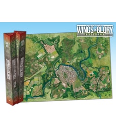 Wings of Glory: herní podložka City - Produkt Wings of Glory: herní podložka City