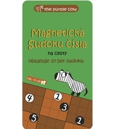 Magnetická hra Sudoku čísla na cesty - Produkt Magnetická hra Sudoku čísla na cesty