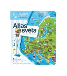 Kouzelné čtení: Atlas světa (kniha) - Kouzelné čtení: Atlas světa (kniha)