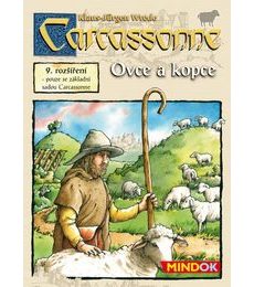Carcassonne 9. rozšíření Ovce a kopce (starší vydání) - Produkt Carcassonne 9. rozšíření Ovce a kopce (starší vydání)