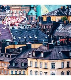 Puzzle Střechy Stockholmu 1000d
