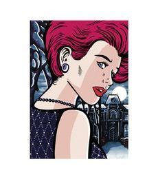 Puzzle POP ART - Tajemná žena 1000d - Produkt Puzzle POP ART - Tajemná žena 1000d