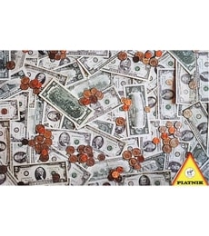 Puzzle Piatnik Peníze 1000d