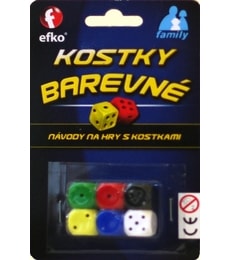 Barevné kostky s návody - Produkt Barevné kostky s návody