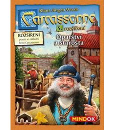 Carcassonne 5. rozšíření (2. EDICE) - Opatství a starosta - Produkt Carcassonne 5. rozšíření (2. EDICE) - Opatství a starosta