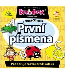 V kostce! (Brainbox) Mini: První písmena - Produkt V kostce! (Brainbox) Mini: První písmena