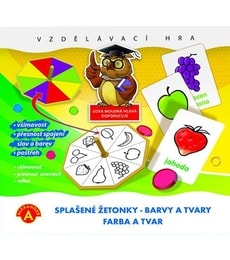 Splašené žetonky - Barvy a tvary - Produkt Splašené žetonky - Barvy a tvary