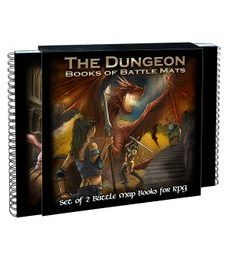 The Dungeon Books of Battle Mats - The Dungeon Books of Battle Mats