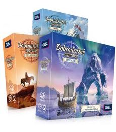 Dobrodružné výpravy - sada 3 her - Produkt Dobrodružné výpravy - sada 3 her