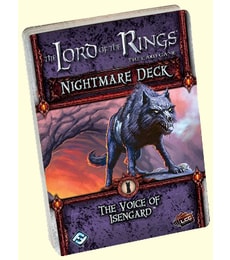The LOTR: LCG - Voice of Isengard - Nightmare deck - Produkt The LOTR: LCG - Voice of Isengard - Nightmare deck