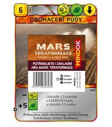 Mars: Teraformace - 5 bonusových karet (2024) - Mars: Teraformace - 5 bonusových karet (2024)