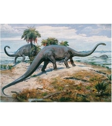 Puzzle Zdeněk Burian: Diplodocus 1000d - Produkt Puzzle Zdeněk Burian: Diplodocus 1000d