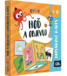 Kvído: Hoď a objevuj - doplňkové karty - Kvído: Hoď a objevuj - doplňkové karty